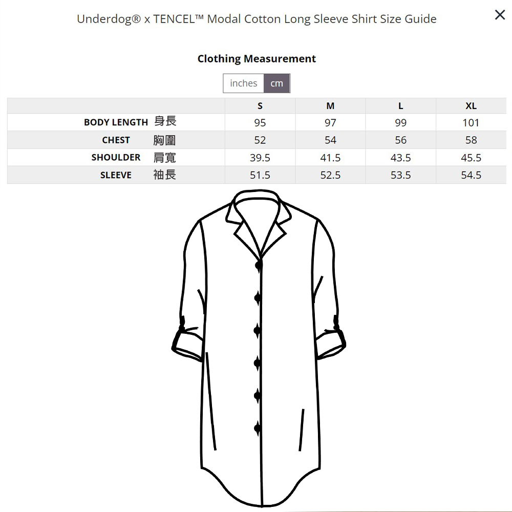 sizechart